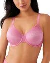 Wacoal Back Appeal Smoothing Underwire Bra In Chateau Rose