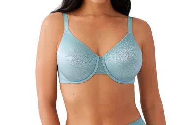 Wacoal Back Appeal Minimizer Underwire Bra In Stone Blue