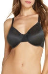 Wacoal Back Appeal Full-coverage Underwire Bra In Black