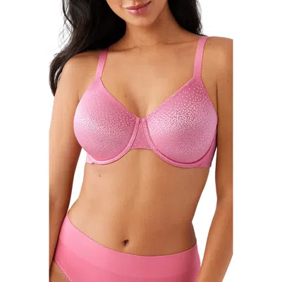 Wacoal Back Appeal Smoothing Underwire Bra In Chateau Rose