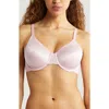 Wacoal Back Appeal Smoothing Underwire Bra In Pink Nectar