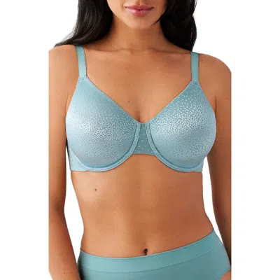 Wacoal Back Appeal Smoothing Underwire Bra In Adriatic B
