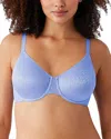Wacoal Back Appeal Contour T-shirt Full Coverage Bra In Blue