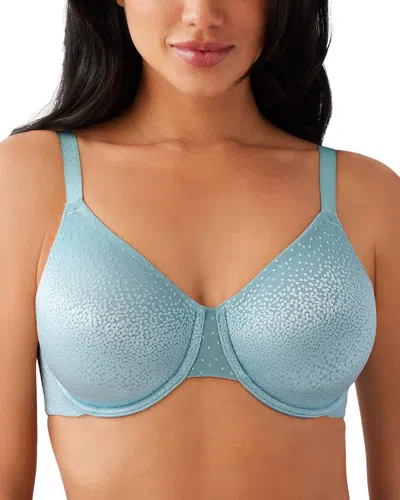 Wacoal Back Appeal Underwire Bra 855303 In Blue