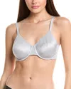 Wacoal Back Appeal Underwire Bra In Gray