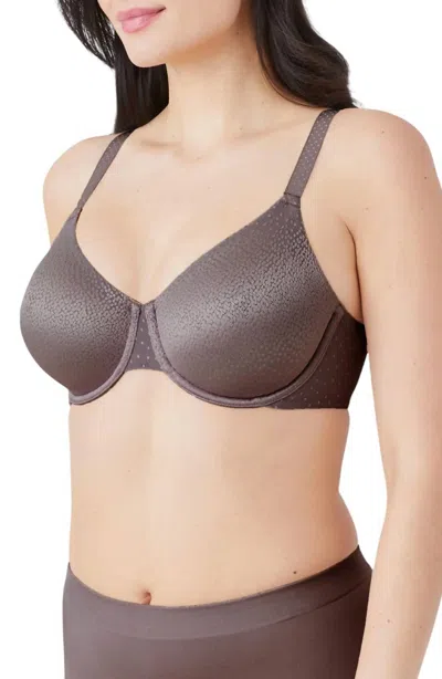 Wacoal Back Appeal Underwire Bra In Cappuccino In Brown