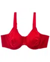 Wacoal Back Appeal Underwire Bra In Red