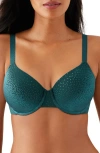 Wacoal Back Appeal Jacquard Underwire Bra In Ponderosa Pine
