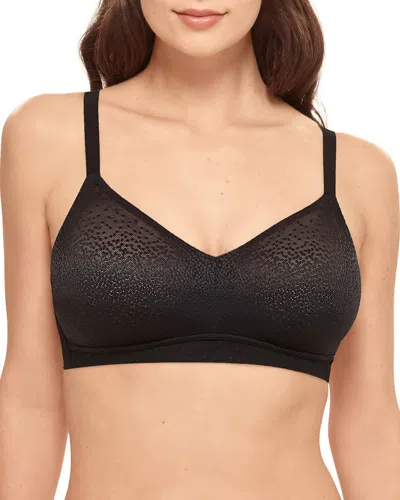 Wacoal Back Appeal Wire-free Bra In Black