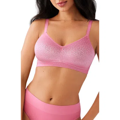 Wacoal Back Appeal Wire Free Bra In Chateau Rose