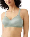 Wacoal Back Appeal Wireless Bra In Green