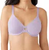 Wacoal Back Smoothing Underwire Bra In Misty Levender In Purple