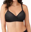 Wacoal Back Smoothing Wife Free Bra In Black In Black