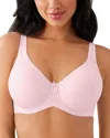 Wacoal Basic Beauty Full-figure Spacer Underwire T-shirt Bra In Ballet Slipper