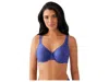 Wacoal Basic Beauty Full Figure Underwire Bra 855192 In Blue