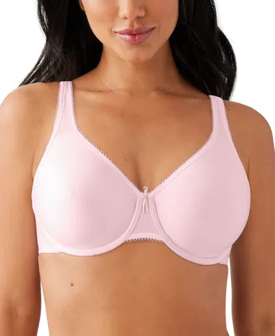 Wacoal Basic Beauty Full-figure Underwire Bra 855192, Up To H Cup In Ballet Slipper