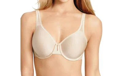 WACOAL BASIC BEAUTY FULL FIGURE UNDERWIRE BRA IN NATURAL NUDE
