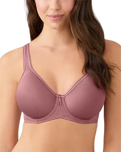 Wacoal Basic Beauty Full-figure Spacer Underwire T-shirt Bra In Brown