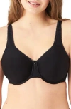 Wacoal Basic Beauty Seamless Underwire Bra In Black