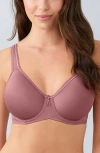 Wacoal Basic Beauty Spacer Underwire T-shirt Bra In Pink