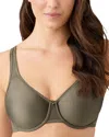 Wacoal Bra - Basic Beauty Full Coverage Underwire Bra In Green