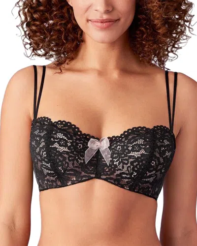 Wacoal B.tempt'd By  Ciao Bella Balconette Underwire Bra In Black