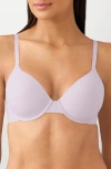 Wacoal Comfort First Underwire T-shirt Bra In Purple
