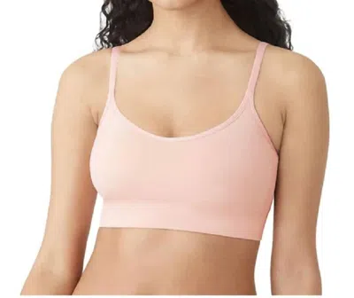 Wacoal Comfort Intended Bralette In Rose Smoke In Pink