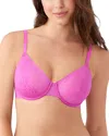 Wacoal Confidence Boost Underwire Bra In Pink