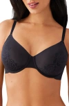 Wacoal Confidence Boost Underwire Bra In Black