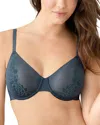 Wacoal Confidence Boost Underwire Bra In Blue