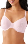Wacoal Confidence Boost Underwire Bra In Pink