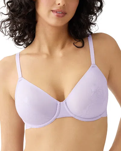 Wacoal Confidence Boost Underwire Bra In Purple