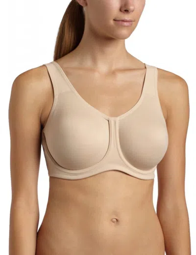 Wacoal Convertible Underwire Sports Bra In Naturally Nude In White
