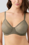 Wacoal Elevated Allure Full Coverage Underwire Bra In Gray