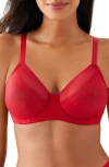 Wacoal Elevated Allure Full Coverage Underwire Bra In Red