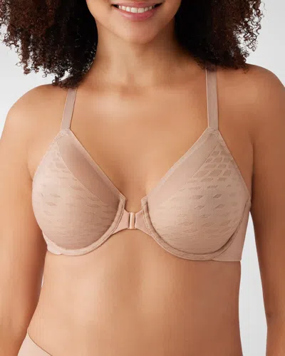 Wacoal Elevated Allure Racerback Underwire Bra In Gray