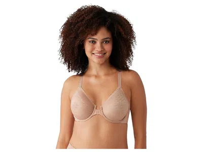 Wacoal Elevated Allure Seamless Front-close Underwire Bra In Neutral