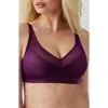Wacoal Elevated Allure Wireless Bra In Purple