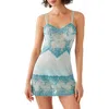 Wacoal Embrace Lace Embroidered Chemise In Blue