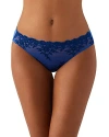 Wacoal Embrace Lace Bikini Underwear 64391 In Beaucoup Blue