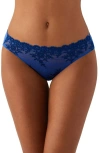 Wacoal Embrace Lace Bikini Underwear 64391 In Beaucoup Blue/ Bellwether Blue