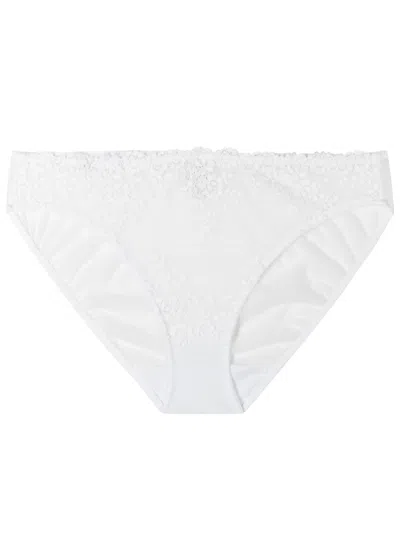 Wacoal Embrace Lace Bikini Brief In White