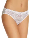 Wacoal Embrace Lace Bikini In Delicious White