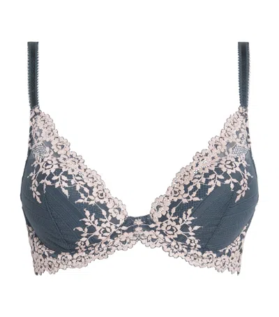 Wacoal Embrace Lace Bra In Blue