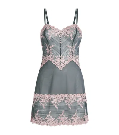 Wacoal Embrace Lace Chemise In Blue