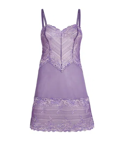 Wacoal Embrace Lace Chemise In Purple