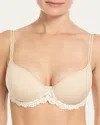 Wacoal Halo Lace Convertible Underwire Bra In Nude/ivory