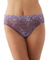 Wacoal Embrace Lace Hi Cut Embroidered Brief Underwear Lingerie 841191 In Pink