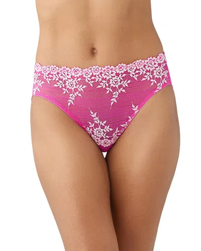 Wacoal Embrace Lace High-cut Briefs In Pink